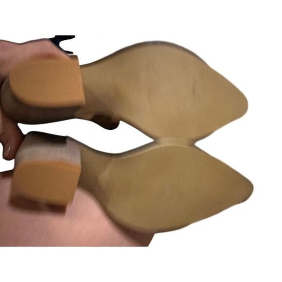 Free People Wilder Black Leather Ankle Booties Size 37 US 7 - Picture 7 of 9